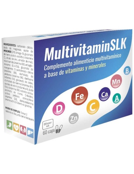 Saludalkalina Multivitamin Slk 60Caps