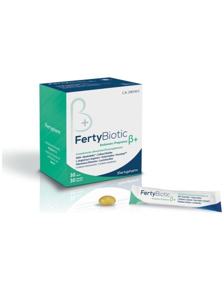 Fertypharm Fertybiotic Embarazo/Pregnancy Ss+, 30 Unidades