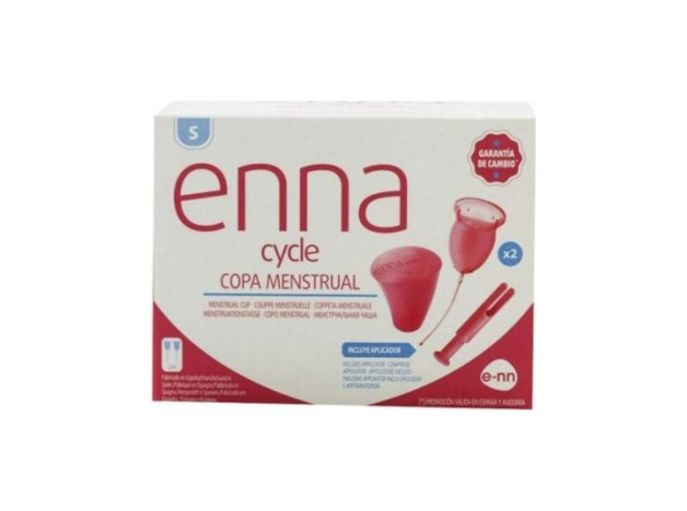 Enna Cycle Copa Menstrual Con Aplicador Talla...
