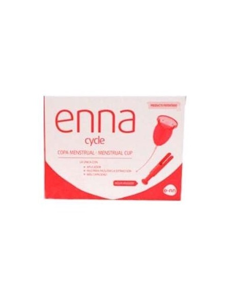 Enna Cycle Copa Menstrual Con Aplicador Talla S, 2 Uds