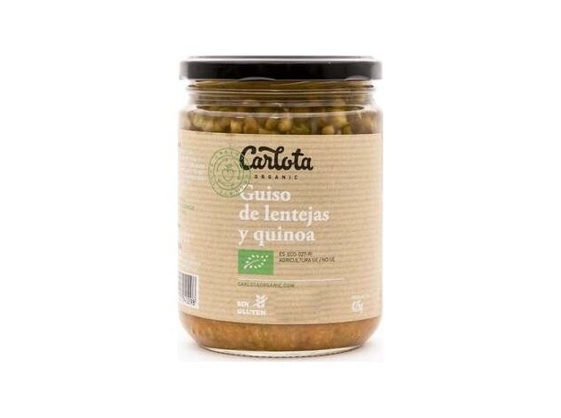 Guiso De Lentejas Y Quinoa 425Gr. Eco Sg Vegan