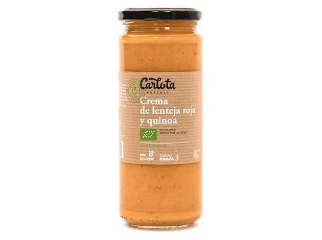 Crema De Lenteja Roja Y Quinoa 450Gr. Eco Sg Vegan