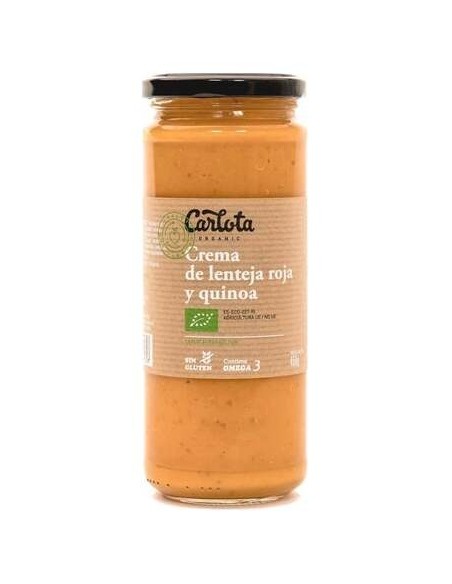 Crema De Lenteja Roja Y Quinoa 450Gr. Eco Sg Vegan