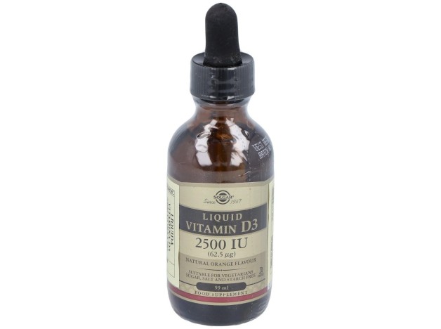 Solgar Vitamina D3 Líquida 2500Ui 62,5Mcg 59Ml