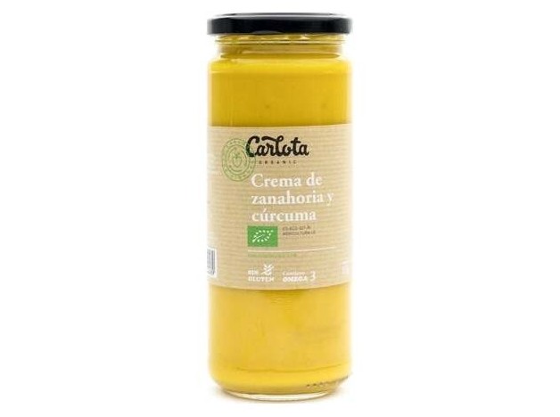 Crema De Zanahoria Y Curcuma 450Gr. Eco Sg Vegan