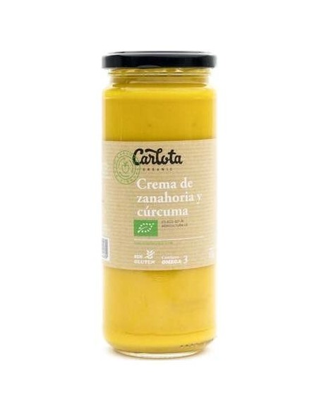 Crema De Zanahoria Y Curcuma 450Gr. Eco Sg Vegan
