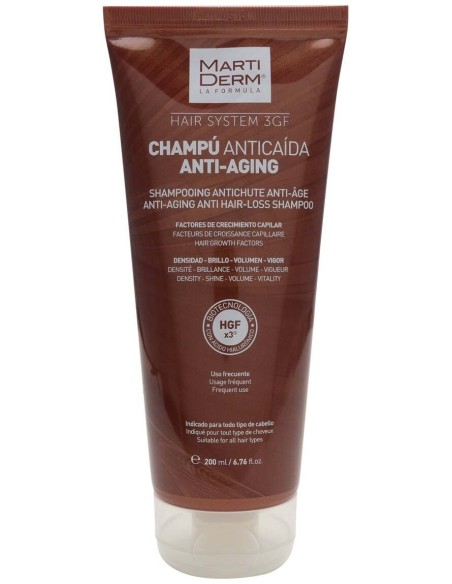 Martiderm® Hair System Champú Anticaída Antiaging 200Ml