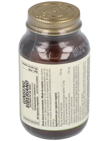 Ginseng Siberiano-Raiz-(Eleutherococcus 60Veg.