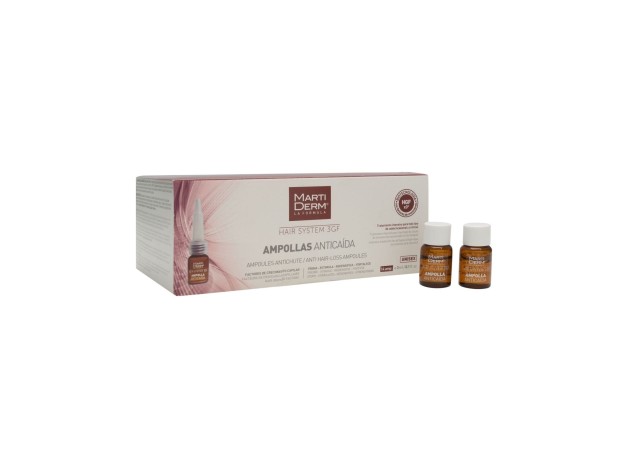 Martiderm® Hair System Ampollas Anticaída 14Amp