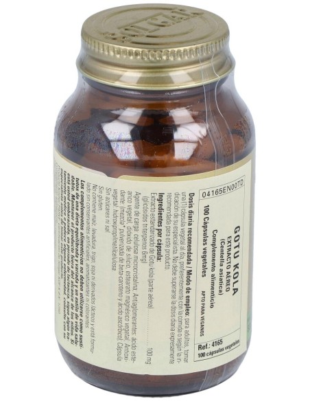 Gotu Kola Sfp (Centella Asiatica) 100Cap