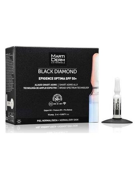 Black Diamond Epigence Optima Ampollas Para Piel Normal-Seca Spf50+ 10 X 2 Ml