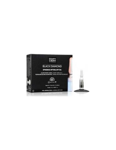 Black Diamond Epigence Optima Ampollas Para Piel Normal-Seca Spf50+ 10 X 2 Ml