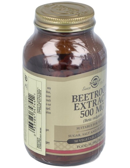 Remolacha Extracto 500Mg.90Vegicaps.