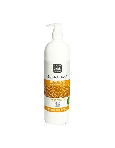 Naturabio Cosmetics Gel Ducha Nutritivo Miel Y Avena Bio 740Ml