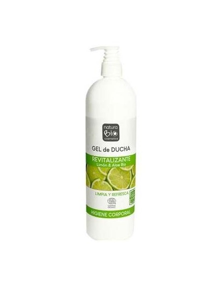 Naturabio Cosmetics Gel Baño Revitalizante Limon Aloe 740Ml
