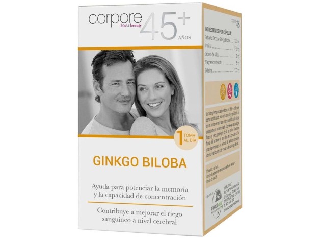 Corpore Diet 45+ Memoria Ginkgo Biloba 60Cap.
