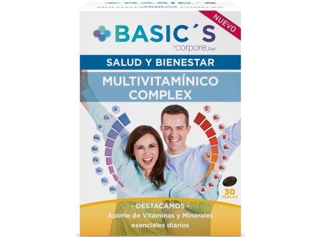Corpore Basics Multivitaminico Complex 30Perlas...