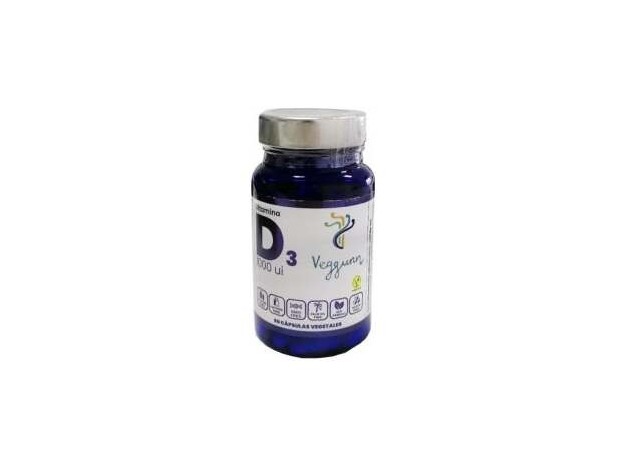 Veggunn Vitamina D3 1000Ui 60 Cápsulas
