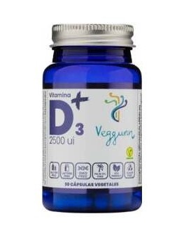 Veggunn Vitamina D3 2500Ui...