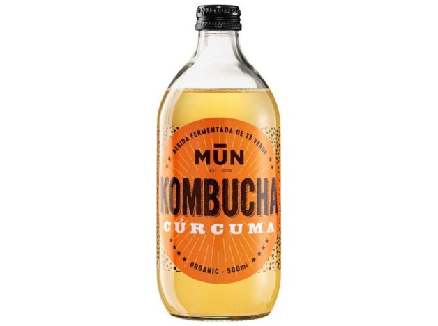 Mün Kombucha Curcuma 500Ml