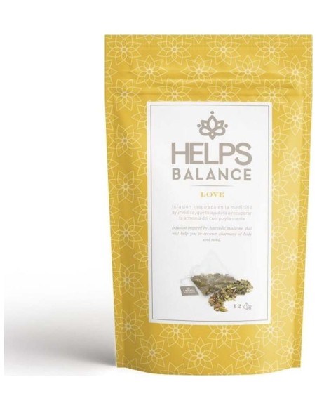 Helps Balance Love 12Bolsitas Piramidales.