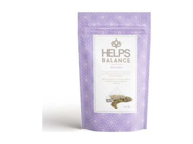 Helps Balance Digest 12Bolsitas Piramidales.