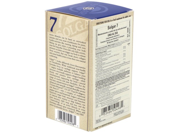 Solgar N7 Joint Support Confort Una Al Dia 90Cap