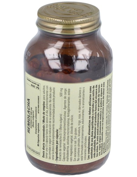 Remolacha Extracto 500Mg.90Vegicaps.