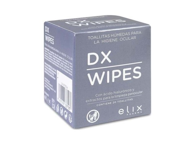 Elix Dx Wipes Toallitas Higiene Ocular 20Uds