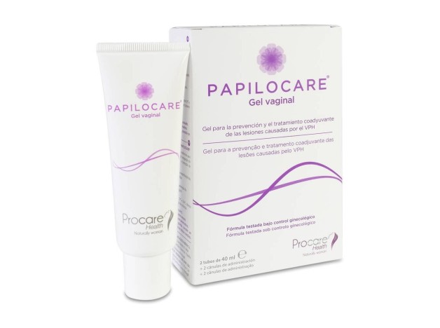 Papilocare Gel Vaginal, 2 Tubos X 40 Ml