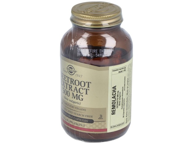 Remolacha Extracto 500Mg.90Vegicaps.