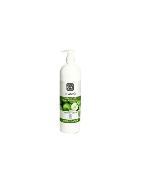 Naturabio Cosmetics Champu Vitalidad Aloe Vera %26 Manzana 740Ml
