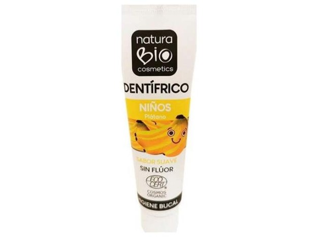 Naturabio Cosmetics Dentífrico Niños Plátano...