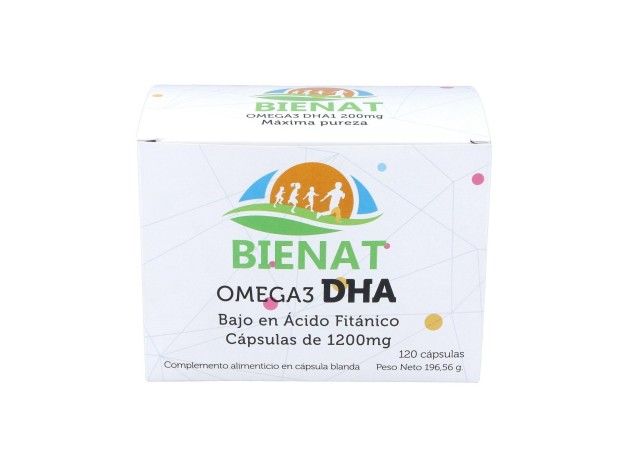 Bienat Dha Omega 3 1000Mg. 120Cap.