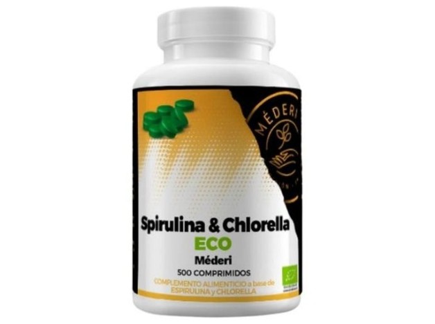 Méderi Spirulina Y Chlorella Bio 500Comp