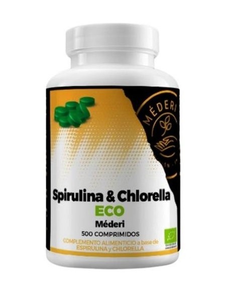 Méderi Spirulina Y Chlorella Bio 500Comp