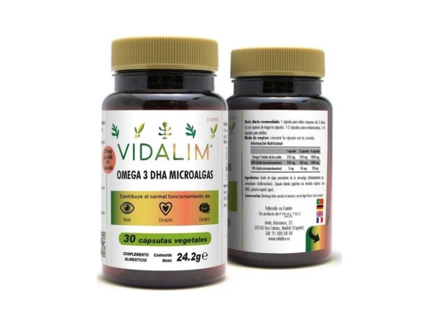Vidalim Omega 3 Dha 250Mg. 30Cap.