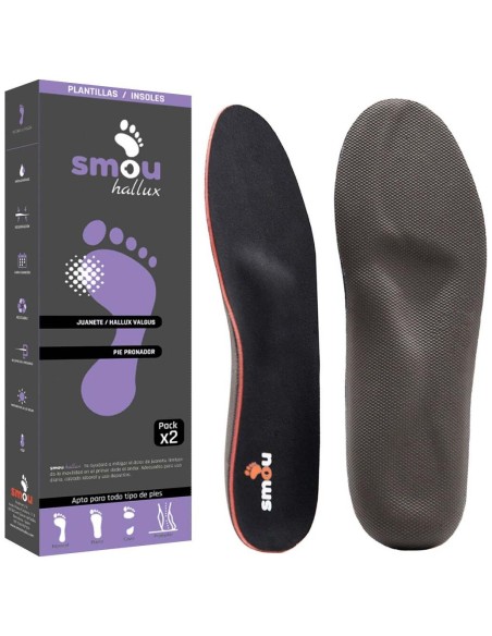 Smou Hallux Plantilla Para Juanete Y Pie Pronado 35/36 1 Par