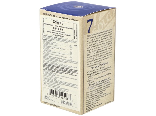 Solgar N7 Joint Support Confort Una Al Dia 90Cap