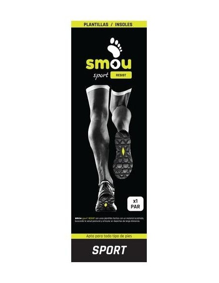 Smou Sport Resist Plantilla Talla 39/40 1 Par