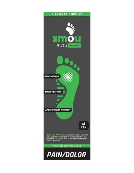 Smou Meta Premium Plantilla Juanetes Talla 43/44 1 Par