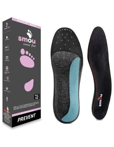 Smou Cavus Foot Plantilla Pie Cavo Talla 37/38 1 Par