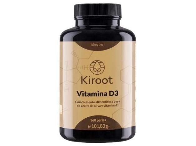 Kiroot Vitamina D3 360 Perlas