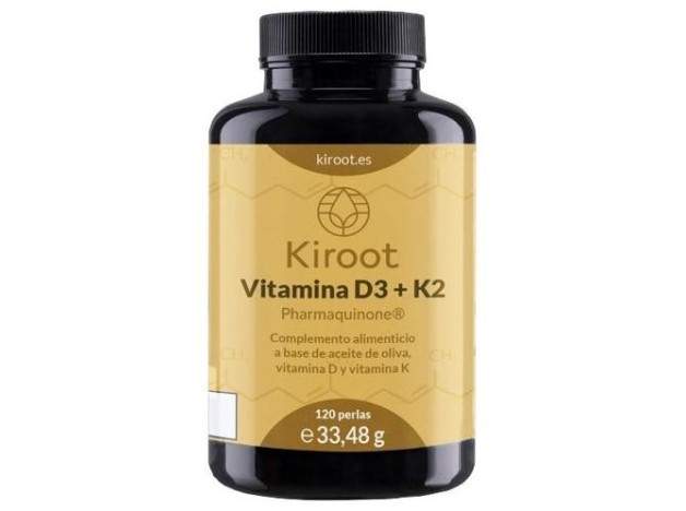 Kiroot Vitamina D3 + K2 120Caps
