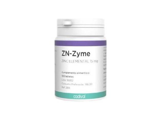 Codival Zn-Zyme 15Mg 100Comp