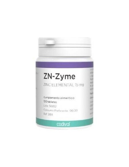 Codival Zn-Zyme 15Mg 100Comp