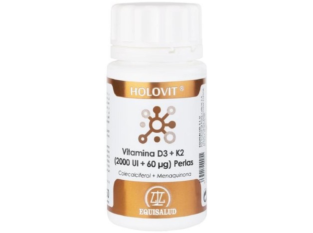 Holovit Vitamina D3 2.000Ui + K2 60Μg 50 Perlas
