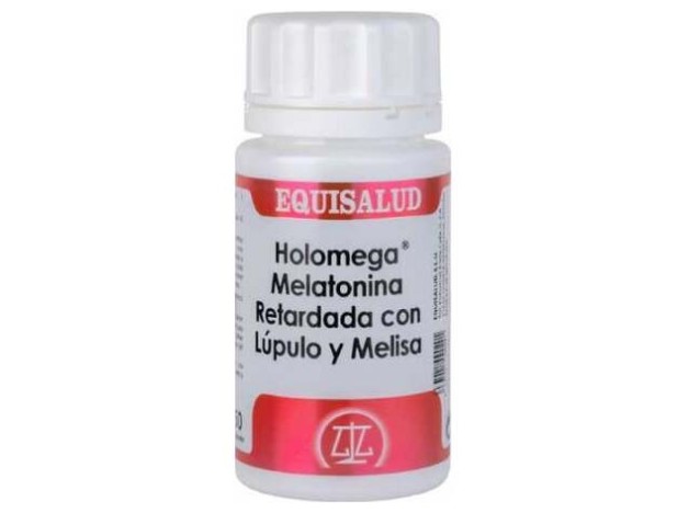 Holomega Melatonina Retard Con Lupulo Y Melisa 50C