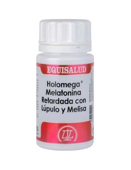 Holomega Melatonina Retard Con Lupulo Y Melisa 50C