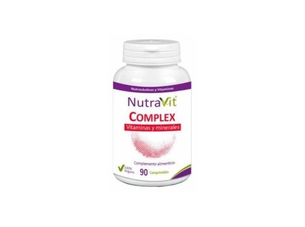 Nutravit Complex Vitaminas Y Minerales 90Comp.